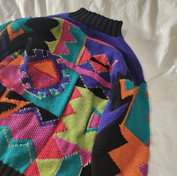 Vintage Marisa Chrislina Collection Hand Knit Sweater - Picture 10 of 15